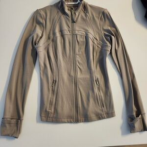 Lululemon Define Jacket Warm Ash Grey Size 8